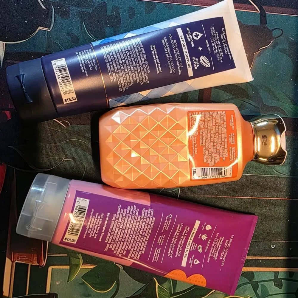 ​Bath & Body Works Bundle Gingham Sweet Cinnamon Pumpkin Fruity Sherbet Set